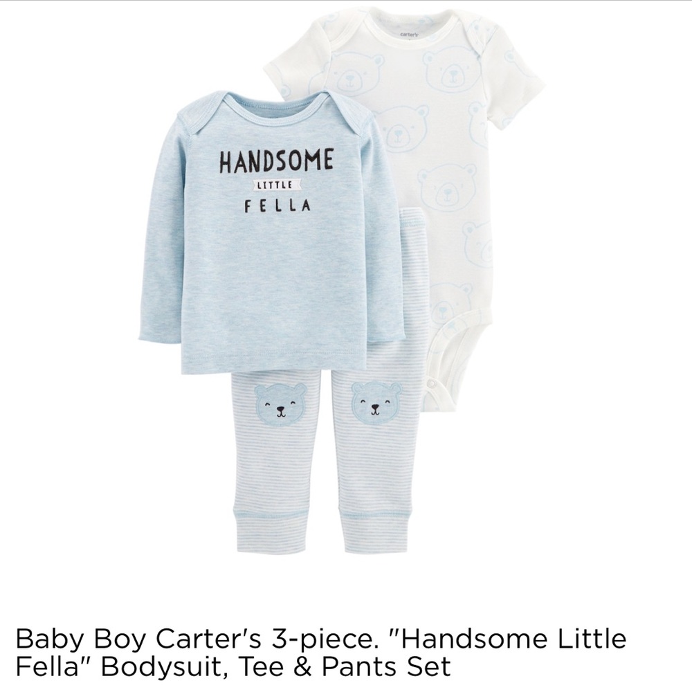 Handsome Little Fella set